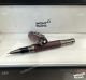 Best Replica Mont Blanc Writers Edition Homage to Victor Hugo Ballpoint Wine Red & Black-coated Clip (2)_th.jpg